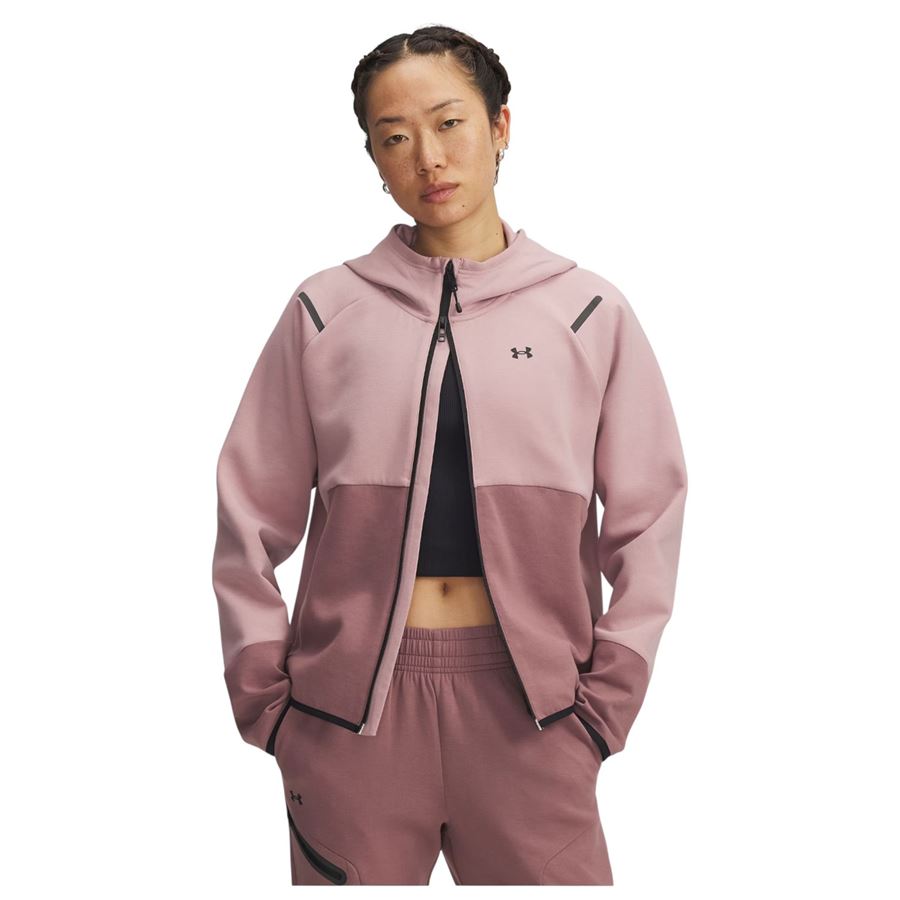 Unstoppable Flc Fz felpa da donna con cappuccio Under Armour | 13798420673